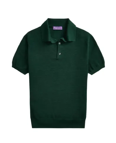 Ralph Lauren Purple Label Бавовняний светр з короткими рукавами - Артикул: 790957779001