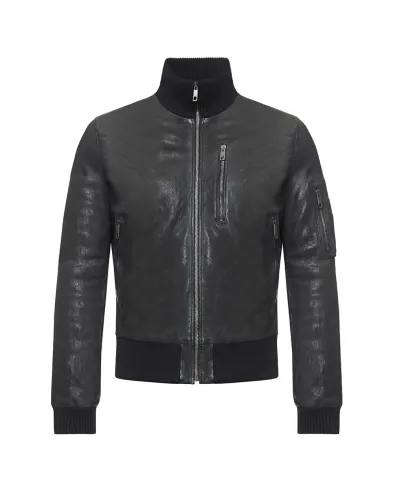 Dolce&Gabbana Куртка из кожи - Артикул: G9BQOL-HULXI