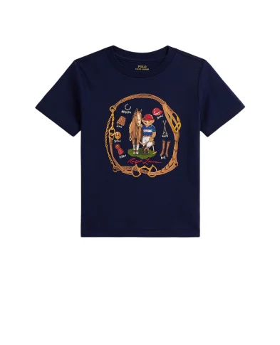 Polo Ralph Lauren Детская футболка Polo Bear - Артикул: 322A96608001