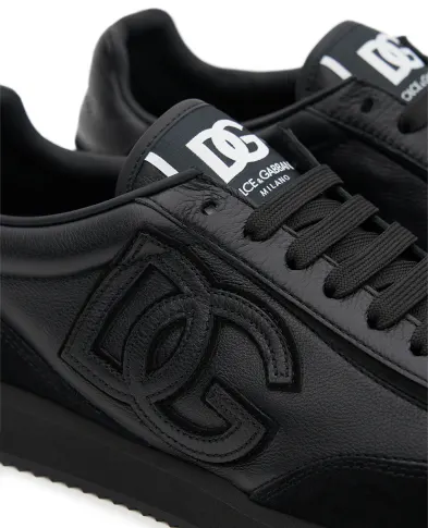 Dolce&Gabbana Кроссовки DG Cushion из телячьей кожи - Артикул: CS2288-A0124