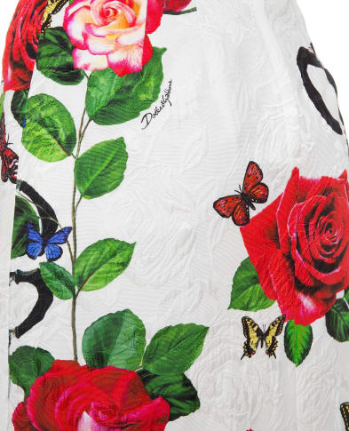 Dolce&Gabbana Жаккардовая юбка - Артикул: F4A8KT-HSMP3