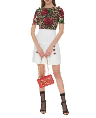 Dolce&Gabbana Жаккардовая юбка - Артикул: F4A8DT-FJMO4