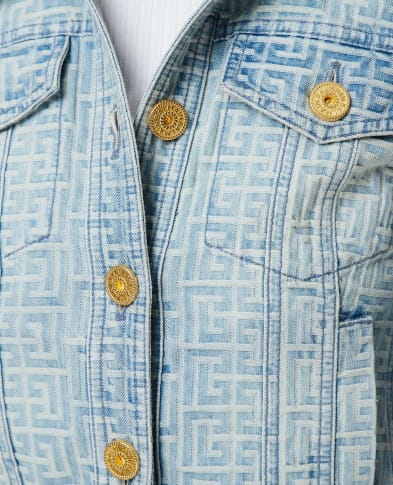 Balmain Джинсовая куртка - Артикул: AF0TC041DD27