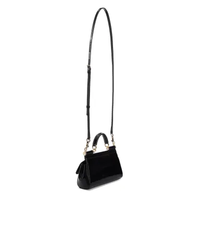 Dolce&Gabbana Кожаная сумка Sicily - Артикул: BB7116-A1037