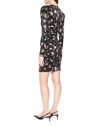 Dolce&Gabbana Платье с принтом из шёлка - Артикул: F60G3T-FSA8H