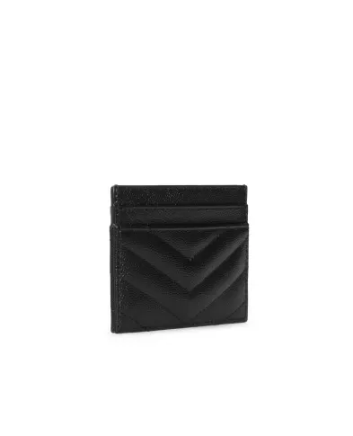 Saint Laurent Шкіряна візитниця - Артикул: 423291-BOW02