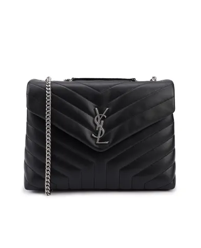 Saint Laurent Кожаная сумка Loulou Medium - Артикул: 574946-DV726