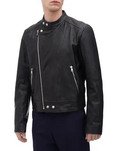 Balmain Кожаная куртка  - Артикул: CH1TD010LC46