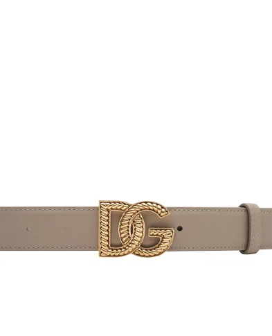Dolce&Gabbana Ремень Рlonge из кожи - Артикул: BE1663-A9S25