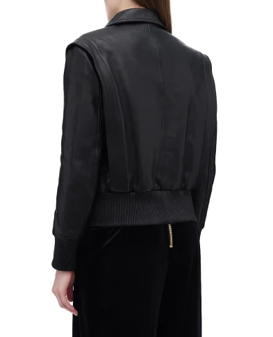 Balmain Кожаная куртка - Артикул: DF0TH275LC62