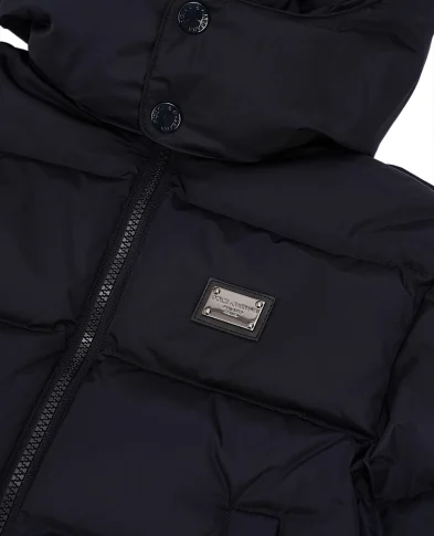 Dolce&Gabbana Детский пуховик - Артикул: L4JB6T-G7NMN-B