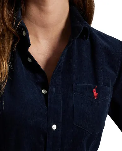 Polo Ralph Lauren Платье-рубашка вельветовое - Артикул: 211972069004