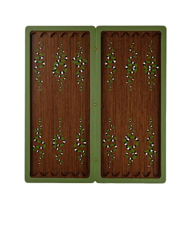 Zali Нарды Aspid Mascot Green Satisfaction - Артикул: Zl0001