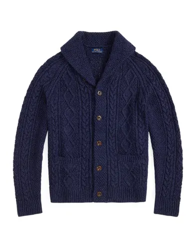 Polo Ralph Lauren Кардиган з арановим коміром - Артикул: 710P02704001