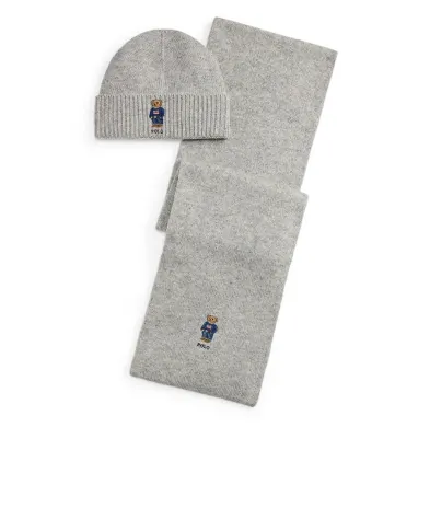 Polo Ralph Lauren Подарочный набор шапка и шарф Polo Bear - Артикул: 449P02050003