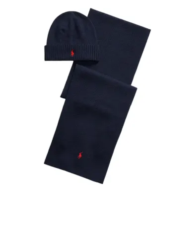 Polo Ralph Lauren Комплект шапка и шарф из шерсти - Артикул: 710951146001