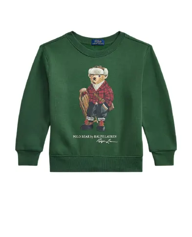 Polo Ralph Lauren Детский свитшот Polo Bear из флиса - Артикул: 322981261001