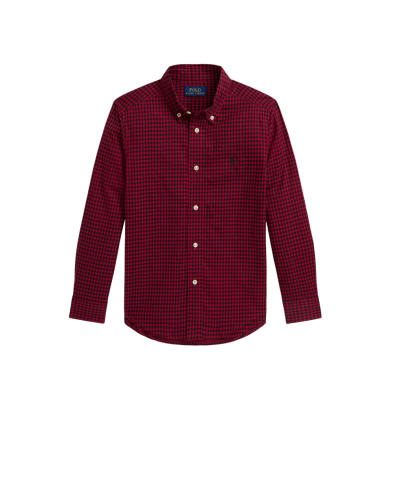 Polo Ralph Lauren Дитяча сорочка з бавовняної саржі в клітку - Артикул: 322980977001