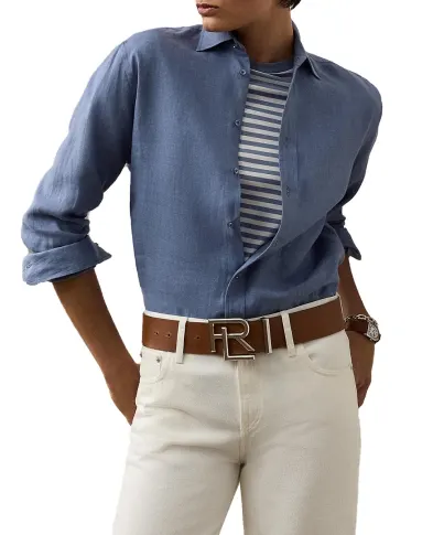 Ralph Lauren Collection Льняная рубашка - Артикул: 290975191001