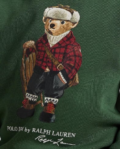 Polo Ralph Lauren Детский свитшот Polo Bear из флиса - Артикул: 322981261001