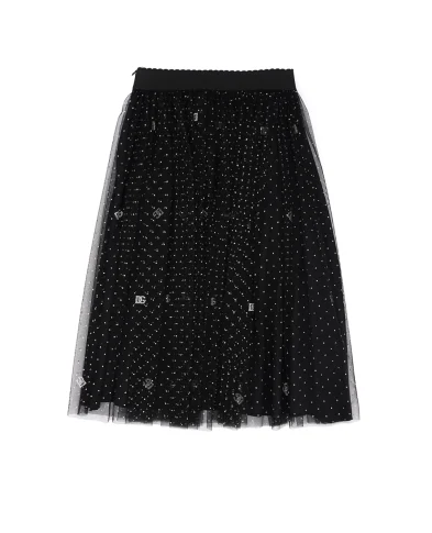 Dolce&Gabbana Детская юбка - Артикул: L55I00-ISMIQ-B