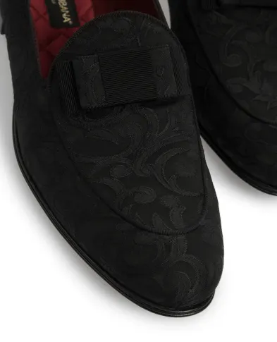 Dolce&Gabbana Жаккардовые слиперы - Артикул: A50274-AZ335