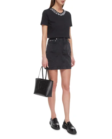 Dolce&Gabbana Сумка шоппер DG Logo Small - Артикул: BB7337-AW576