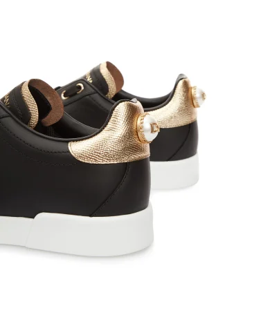 Dolce&Gabbana Кожаные сникеры Portofino - Артикул: CK1602-AN298