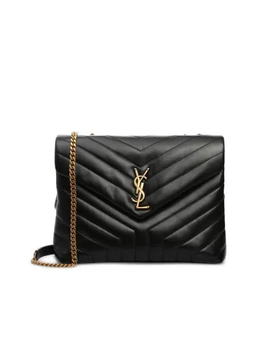 Saint Laurent Кожаная сумка Loulou Medium - Артикул: 574946-DV727-