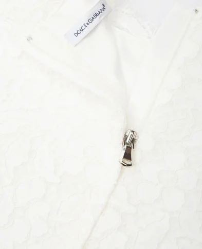 Dolce&Gabbana Дитяча мереживна сукня - Артикул: L59D66-G7TQD-B