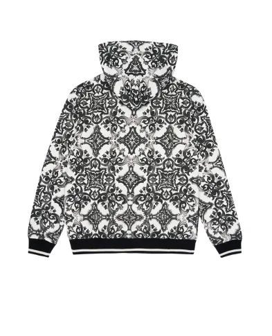 Dolce&Gabbana Дитяча толстовка з принтом майоліка - Артикул: L4JWKG-II7HR-S