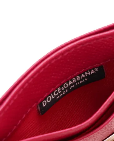 Dolce&Gabbana Кожаная визитница - Артикул: BI0330-A1001