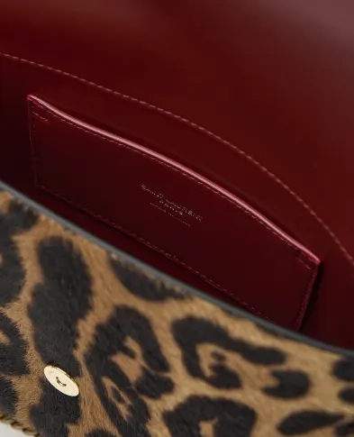 Saint Laurent Сумка Kate из телячьей кожи с ворсом - Артикул: 851557-AAFQZ