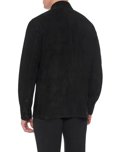 Ralph Lauren Purple Label Рубашка из замши - Артикул: 790654923036