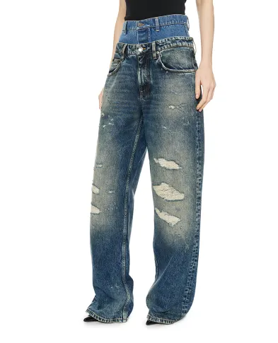 Dolce&Gabbana Джинсы с двойной талией - Артикул: FTDGSD-G8OH5