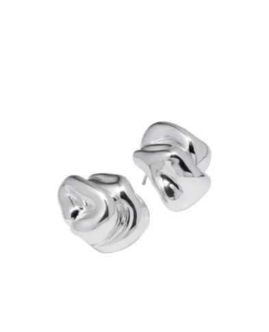 Completedworks Серьги из переработанного серебра - Артикул: R2212-silver