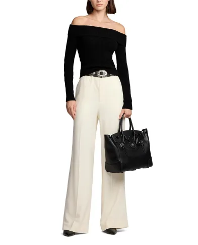 Ralph Lauren Collection Сумка Ricky 33 из телячьей кожи - Артикул: 435189535001