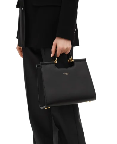 Dolce&Gabbana Кожаная сумка Sicily Small - Артикул: BB7728-B7321
