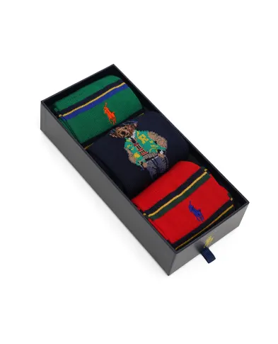 Polo Ralph Lauren Носки Polo Bear (3 пары) - Артикул: 449958860001