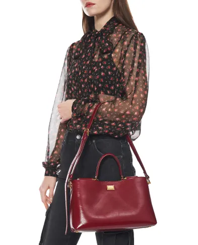 Dolce&Gabbana Сумка Vittoria Medium з телячої шкіри - Артикул: BB7896-AZ000