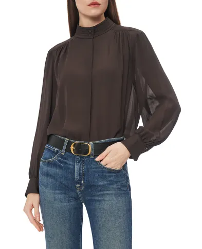 NILI LOTAN Блуза REVI из шелка - Артикул: 13258-W30