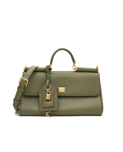 Dolce&Gabbana Cумка My Sicily Medium из телячьей кожи - Артикул: BB7782-B7321
