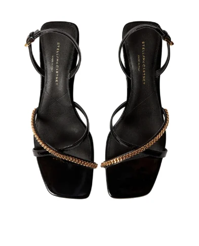 Stella McCartney Босоножки Elsa лакированные - Артикул: 810626AP0AP0