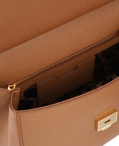 Dolce&Gabbana Кожаная сумка Sicily Large - Артикул: BB6002-B1001