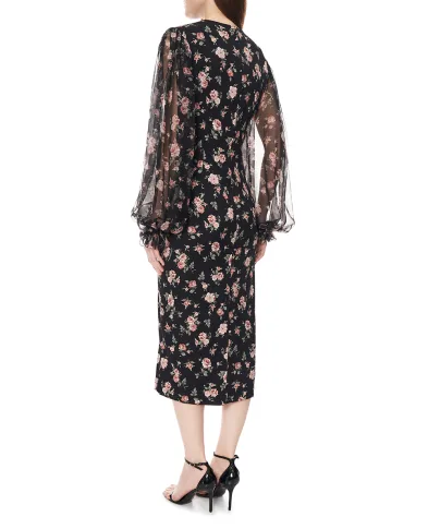 Dolce&Gabbana Сукня з принтом із шовку - Артикул: F611DT-FSA8C