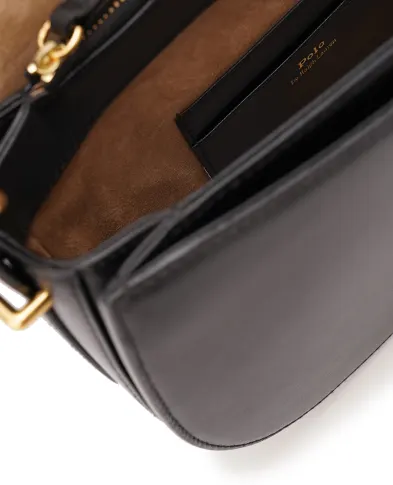 Polo Ralph Lauren Шкіряна сумка Saddle - Артикул: 428928757002