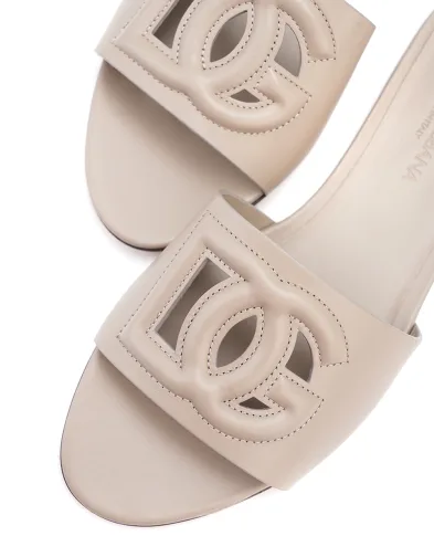 Dolce&Gabbana Кожаные мюли - Артикул: CQ0436-AY329