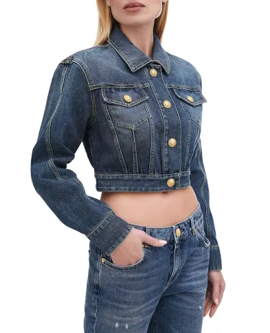 Balmain Джинсовая куртка - Артикул: EF1TC180DF65