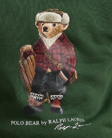 Polo Ralph Lauren Детский свитшот Polo Bear из флиса - Артикул: 323981261001
