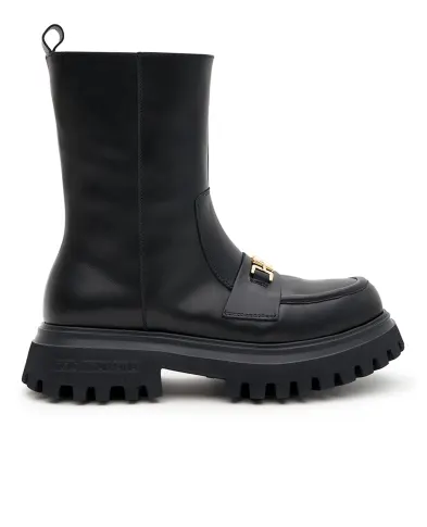 Dolce&Gabbana Дитячі шкіряні черевики - Артикул: D11328-AO227-M